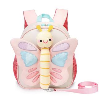 Only-bags.store Sac à dos enfant papillon avec laisse  