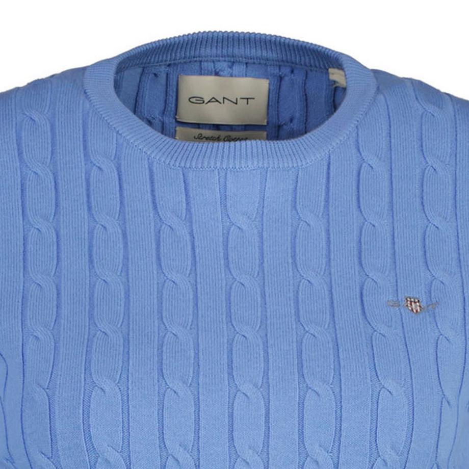 GANT Pull en tricot torsadé Coupe ajustée  