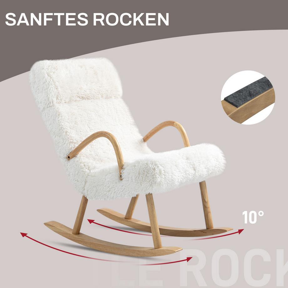 HOMCOM Schaukelstuhl  