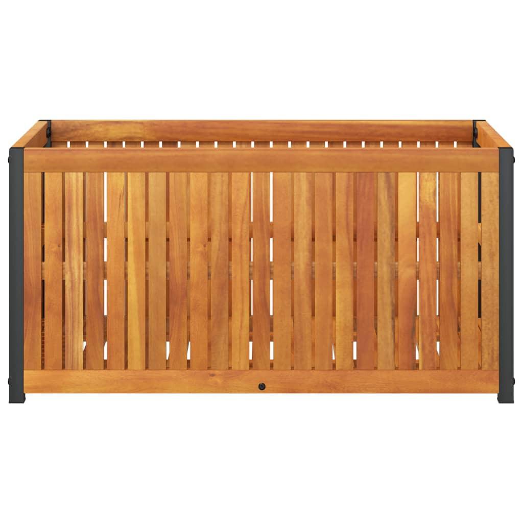 VidaXL Jardinière bois d'acacia  