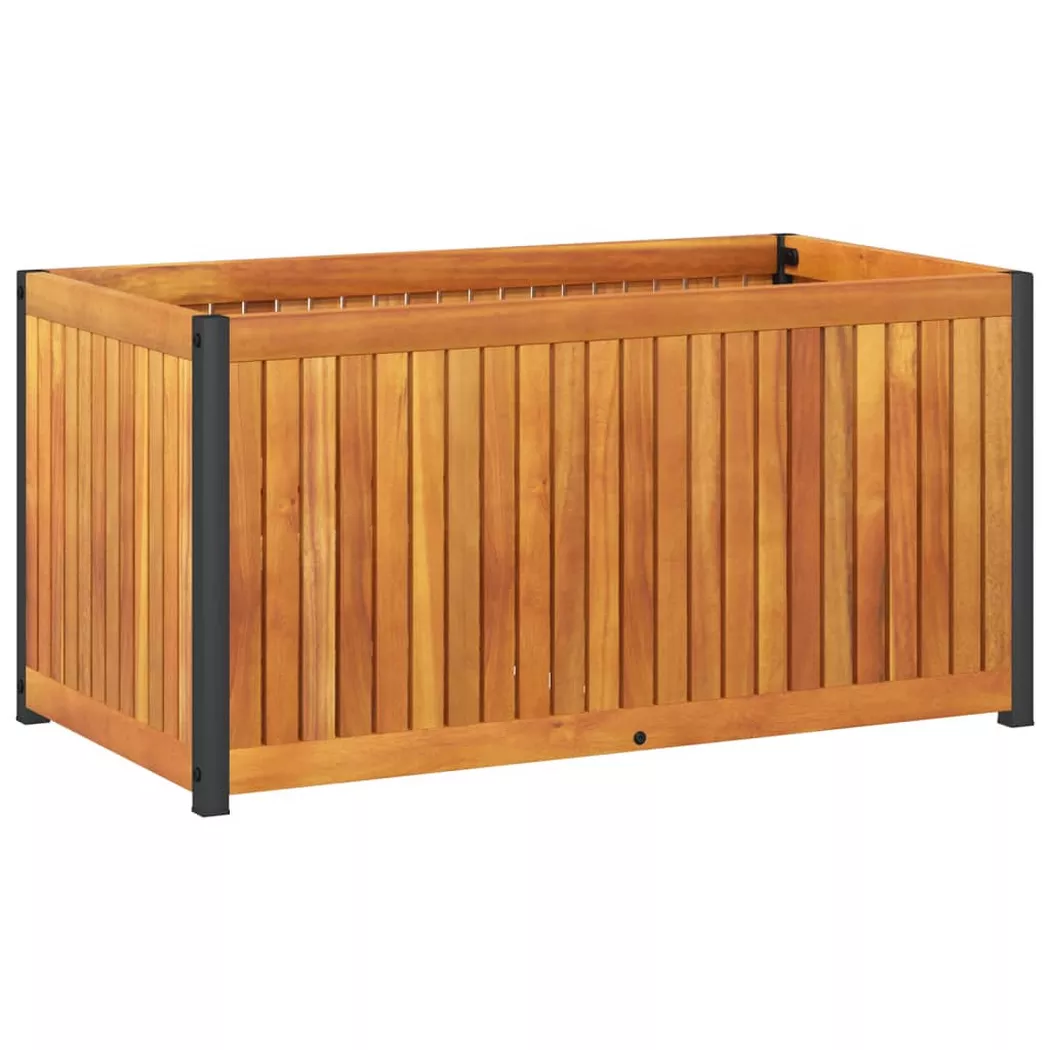 VidaXL - Pflanzkübel akazienholz, One Size, Braun