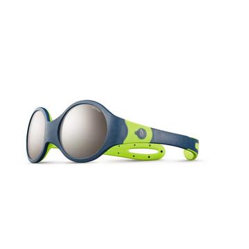 Kindersonnenbrille Loop M Dunkelblau/Hellgrün