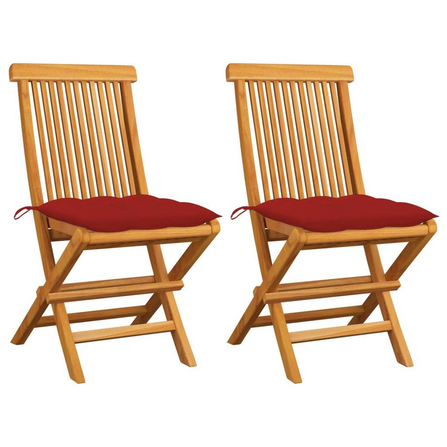 Chaise de jardin teck