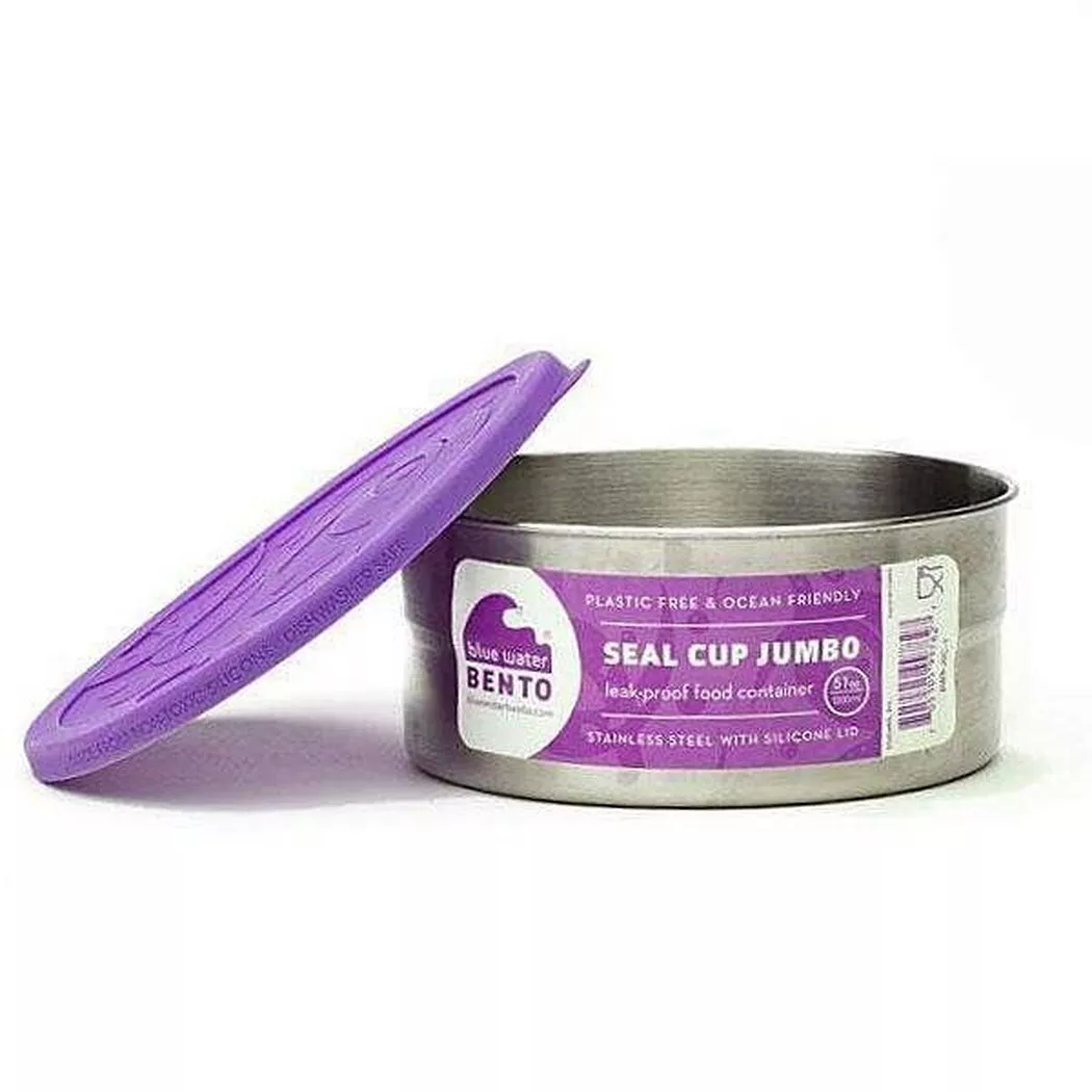 EcoLunchbox - Jumbo Seal Cup, 1.4L, Silber