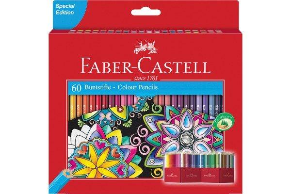 Faber-Castell FABER-CASTELL Farbstifte Castle 111260 60er Set  