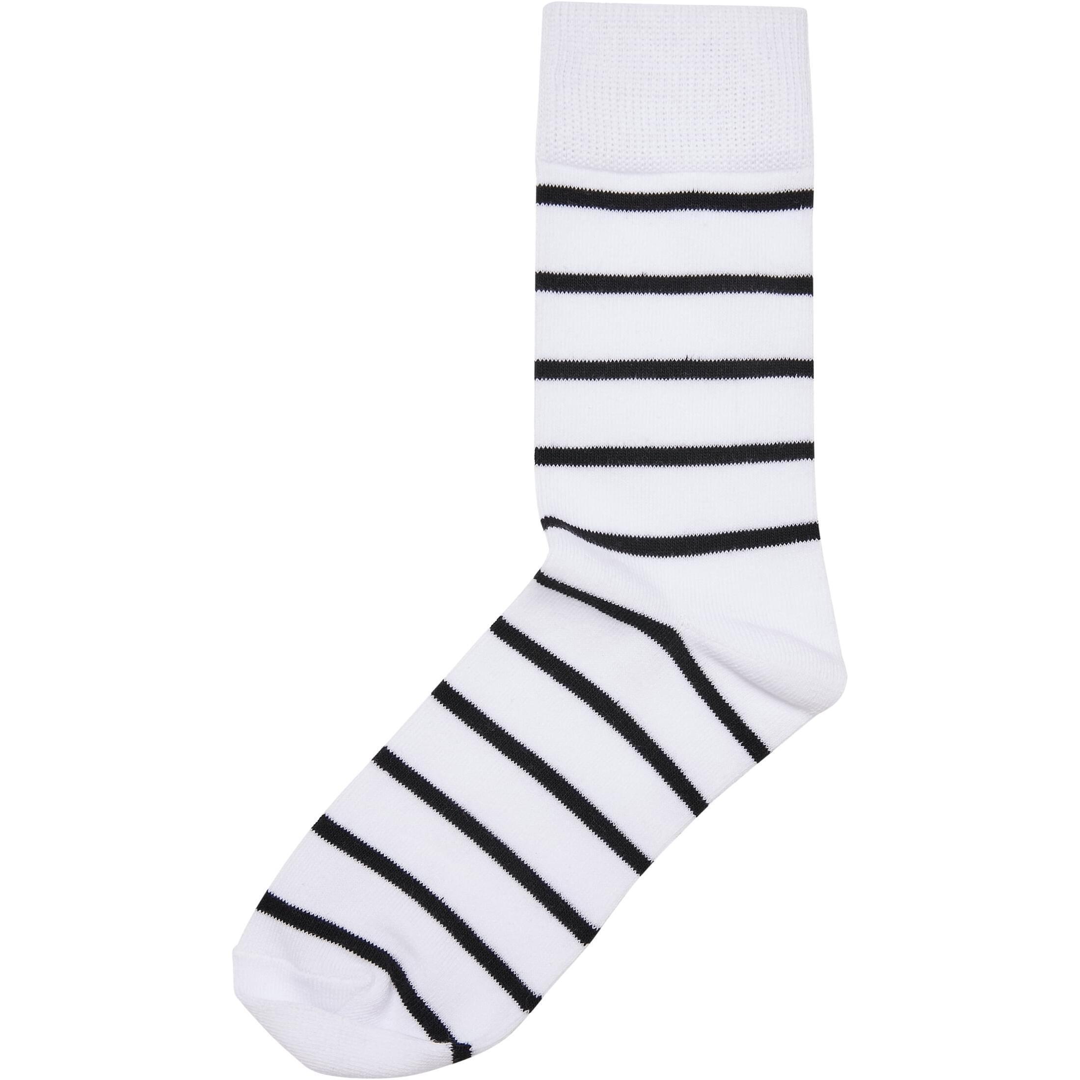 URBAN CLASSICS  socken mit kleinen streifen (x5) 