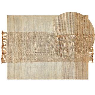 Beliani Tapis en Jute Boho HAMZALAR  