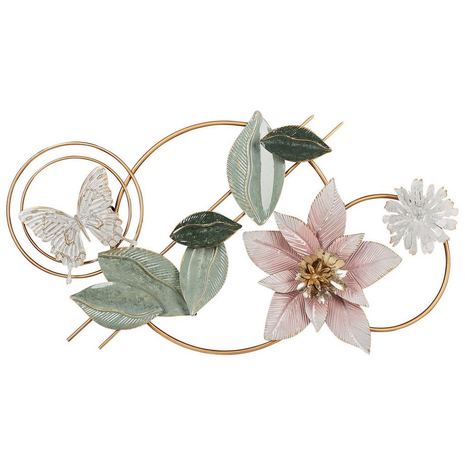 Beliani Wandobjekt aus Eisen Glamourös THORIUM  