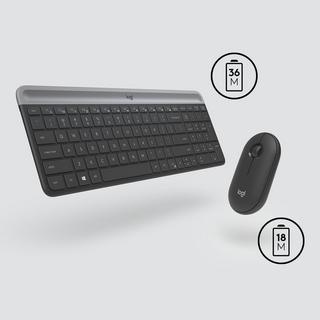 Logitech  MK470 (US, Kabellos) 