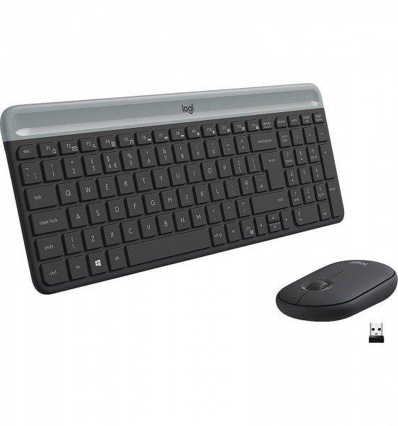 Logitech  MK470 (US, Kabellos) 