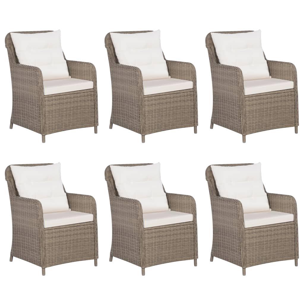 VidaXL Garten essgruppe poly-rattan  