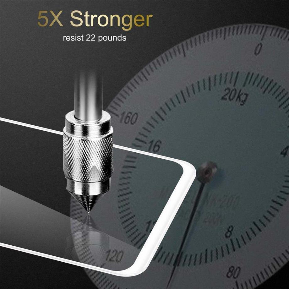 Cadorabo  Vollbild Display-Schutzglas für Apple iPhone XS MAX - Schutzfolie 