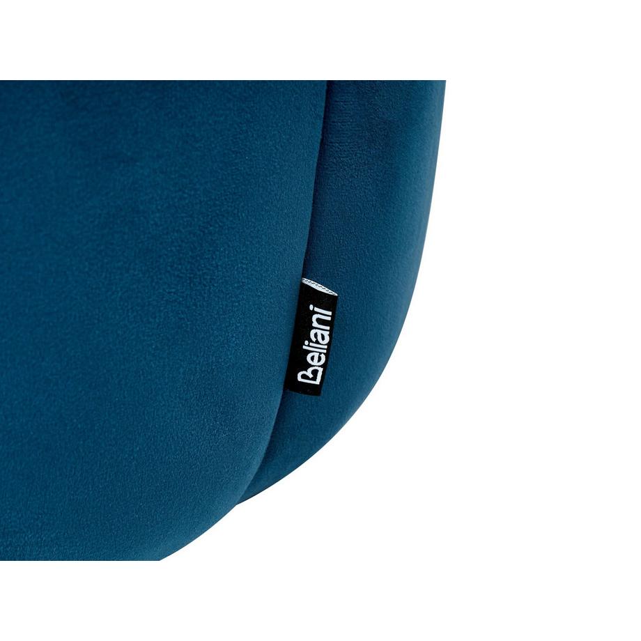 Beliani Pouf en Velours Glamour SELBY  