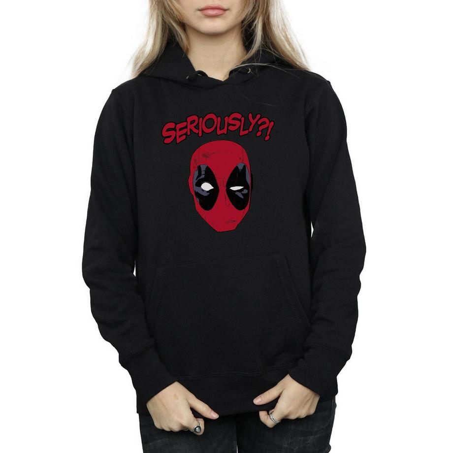 MARVEL Seriously Grafikdruck Kapuzenpullover  