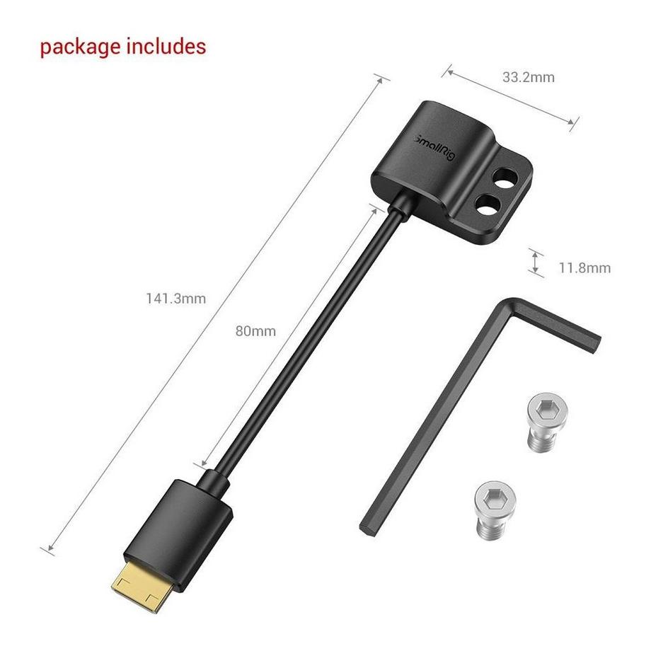 Smallrig  Adaptateur HDMI Ultra Slim de 