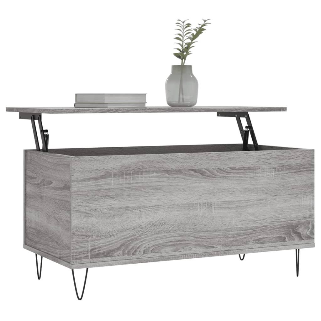 VidaXL Table basse bois d'ingénierie  