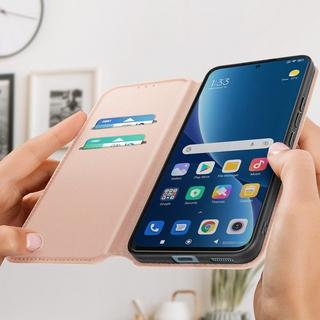 Avizar  Étui Xiaomi 12 Lite Porte-Carte Rose 