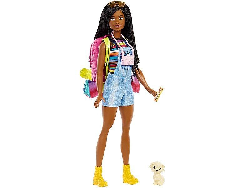 Barbie  Familie & Freunde Camping Spielset mit Brooklyn Puppe 