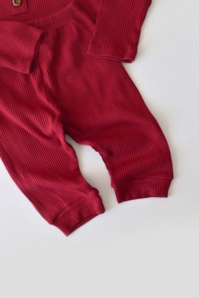 BabyCosy Organic  Set Pantalon et T-shirt à manches longues 