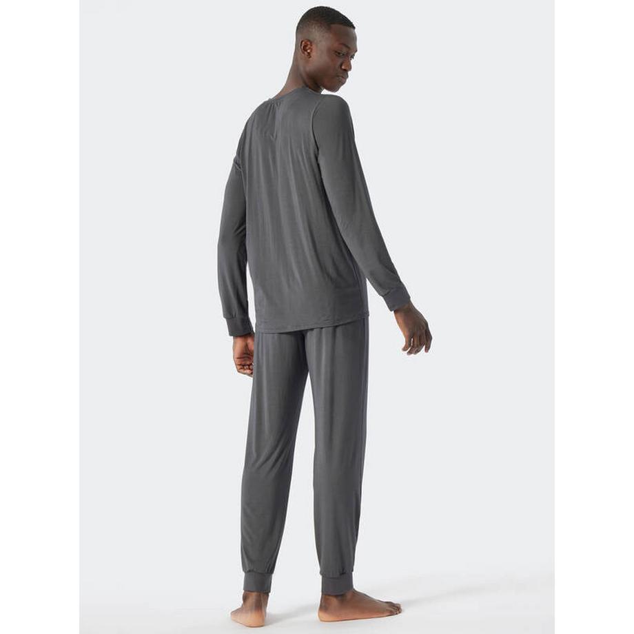 Schiesser MicroModal Bündchen Pyjama  