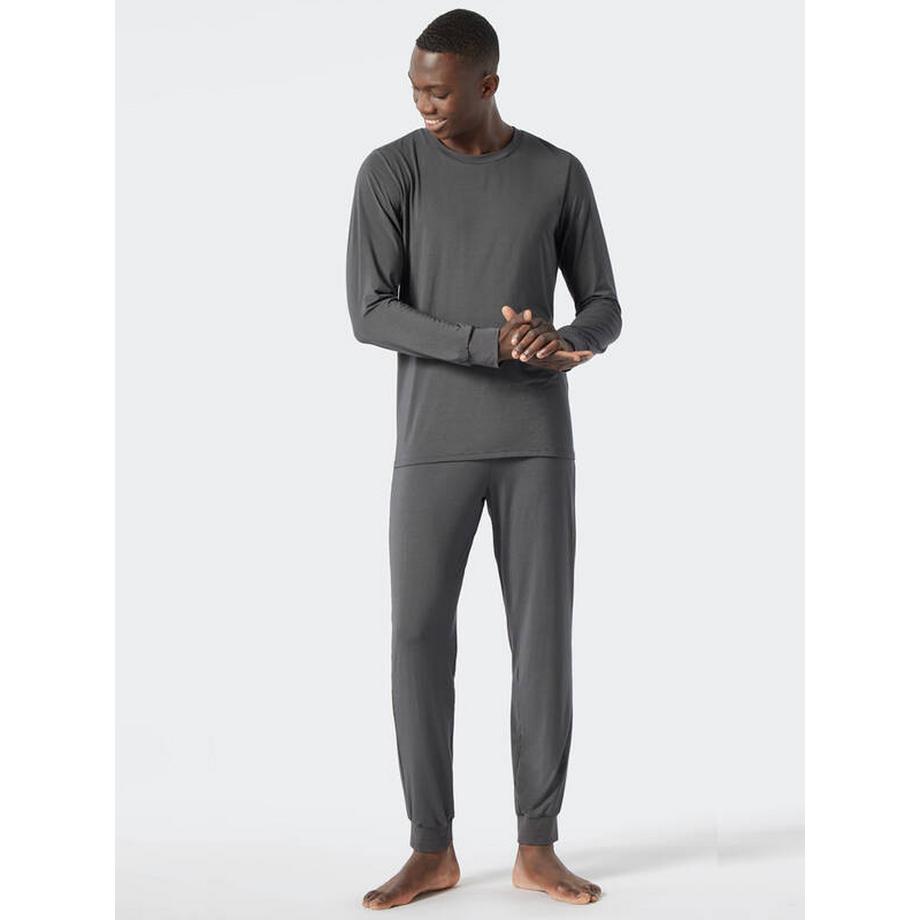 Schiesser MicroModal Bündchen Pyjama  