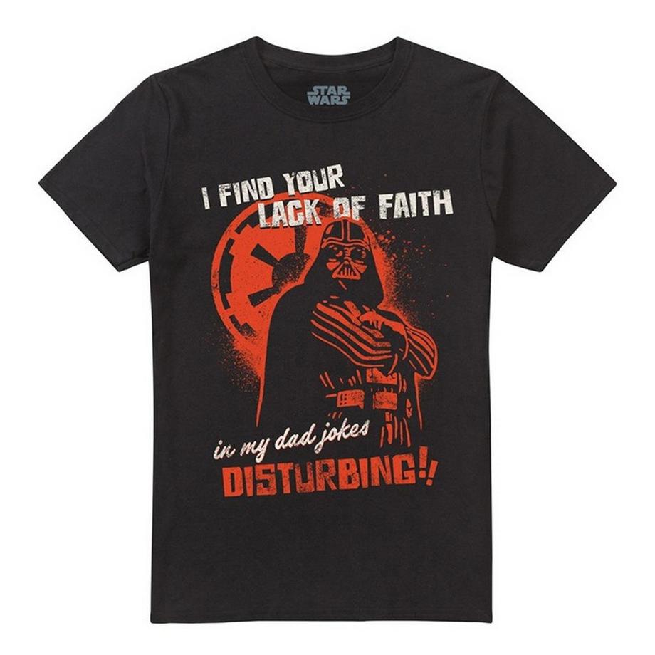 Dad Jokes Disturbing Maglietta Darth Vader