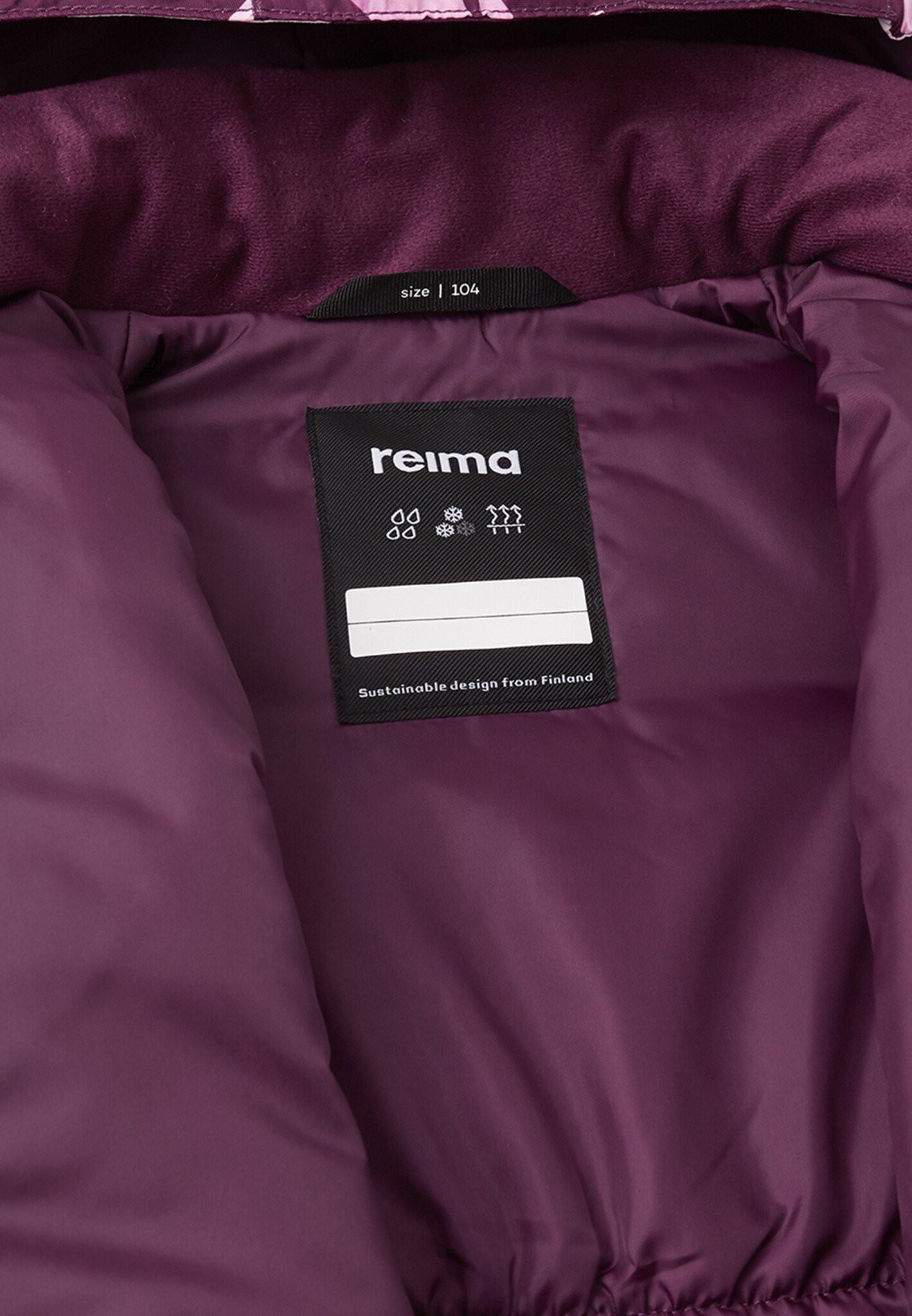 Reima  tec Mädchen Winterjacke Taho Deep purple 