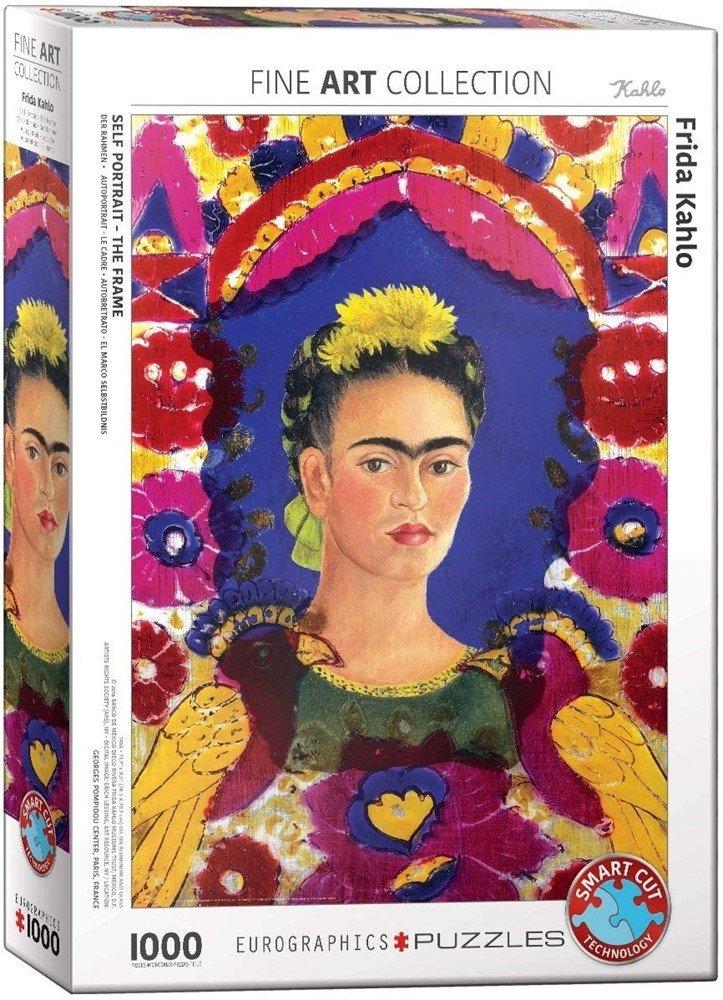 Eurographics  Eurographics Autoportrait, Le Cadre - Frida Kahlo (1000) 