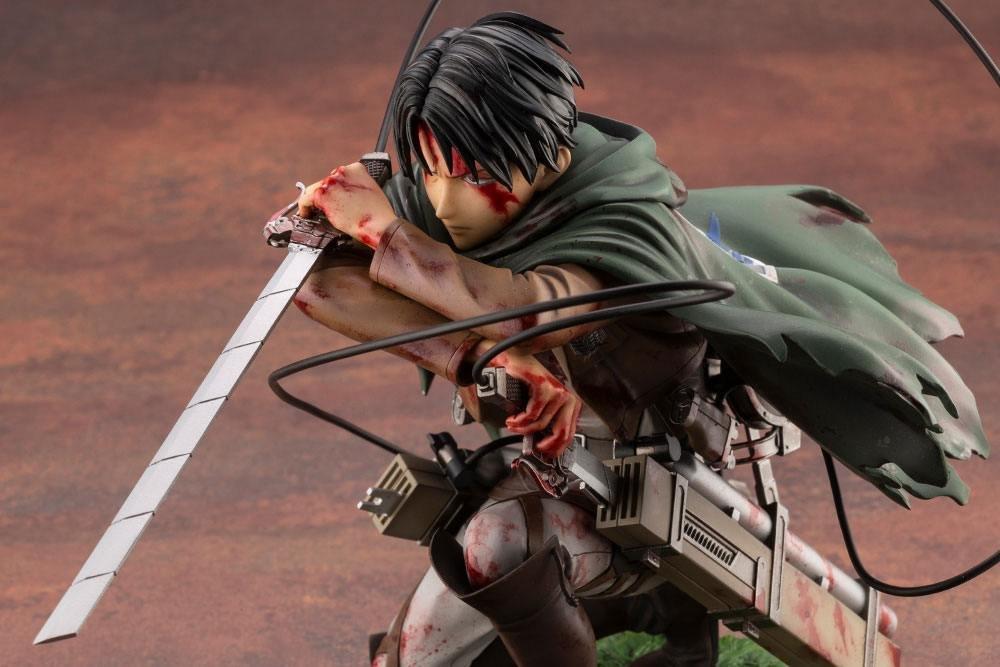 KOTOBUKIYA  Static Figure - ArtFX - Attack on Titan - Levi Fortitude 