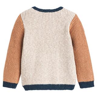 La Redoute Collections  Grobstrickpullover mit rundem Ausschnitt 