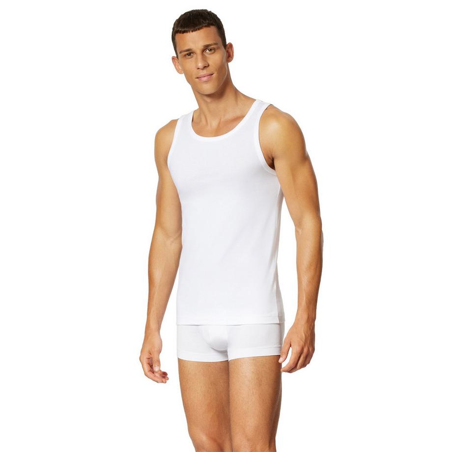 Uncover by Schiesser Maillot de corps Confortable 4 Pièces  