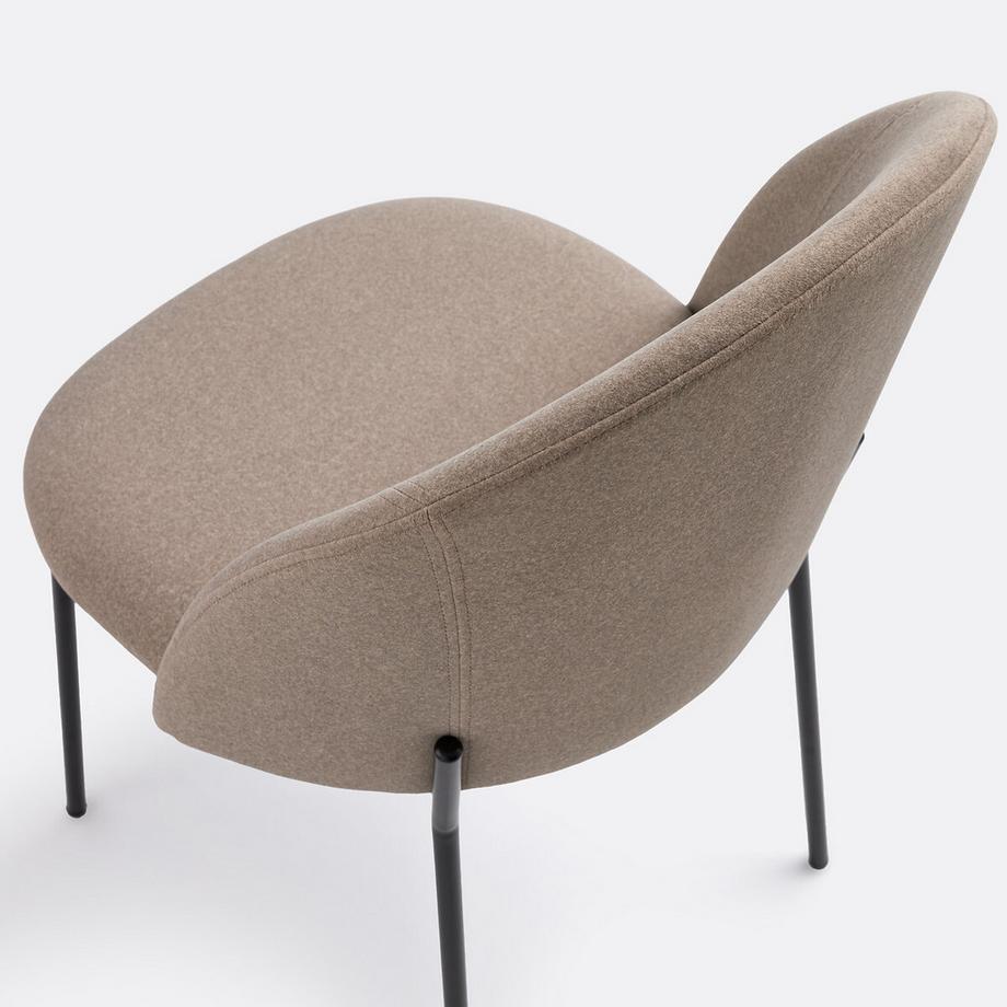 La Redoute Intérieurs Satz von 2 Stühlen aus Samt  