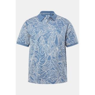 JP1880 Piqué Halbarm Poloshirt Allover Print  