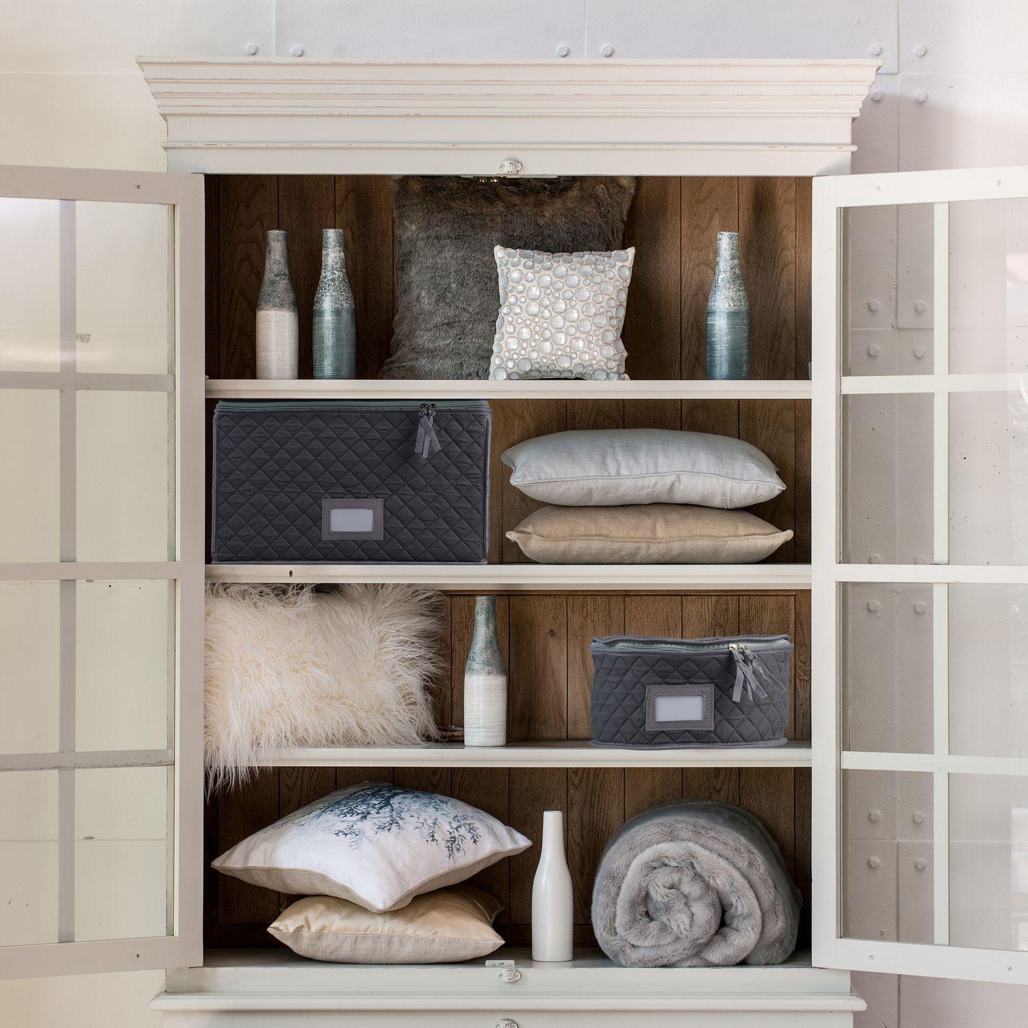 Northix Boîte de rangement pour porcelaine, lot de 6  