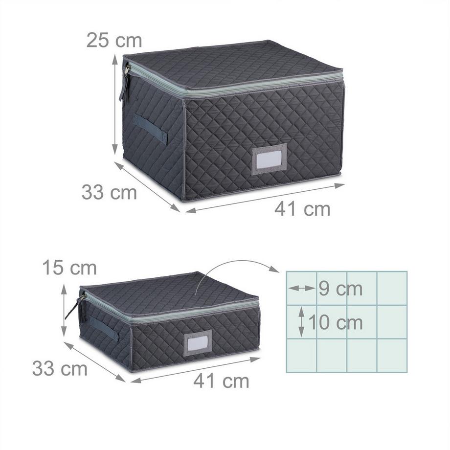 Northix Vorratsdose für Porzellan 6er-Pack  