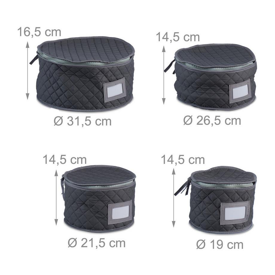 Northix Vorratsdose für Porzellan 6er-Pack  