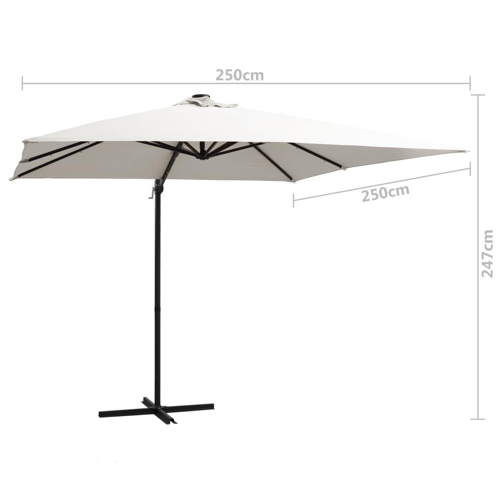 VidaXL Parasol déporté  