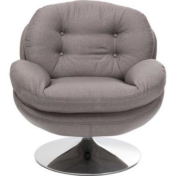 Fauteuil pivotant Cosy gris