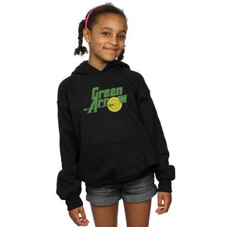 DC COMICS  Green Arrow Crackle Logo Kapuzenpullover 