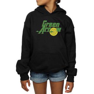 DC COMICS  Green Arrow Crackle Logo Kapuzenpullover 