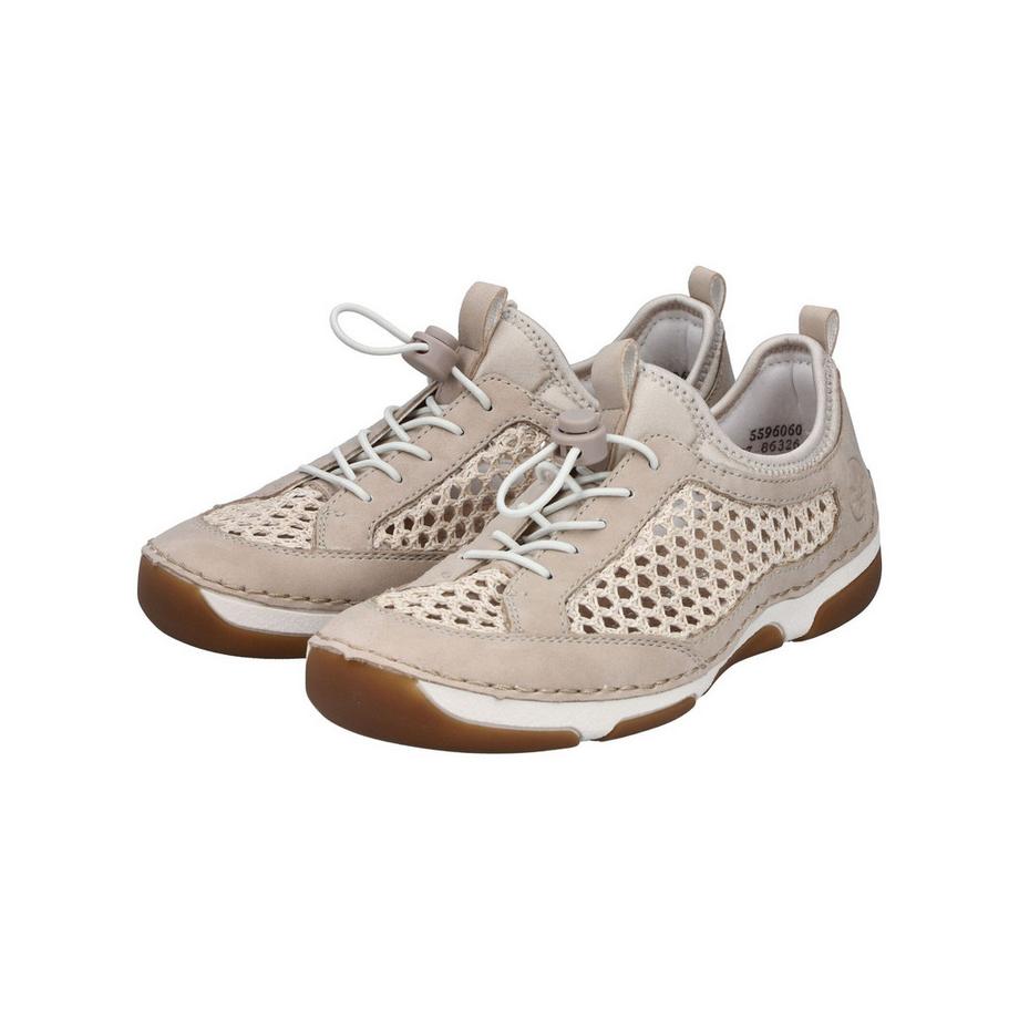 Rieker Sneaker con pannello a maglia  