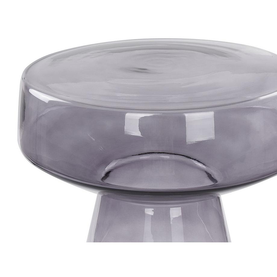 Beliani Beistelltisch 2er Set aus Glas Retro LAGUNA/CALDERA  