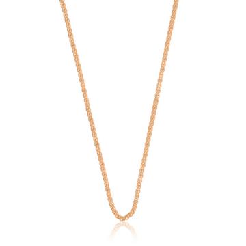 Collier Zopf Rotgold 750, 2.15mm, 40cm