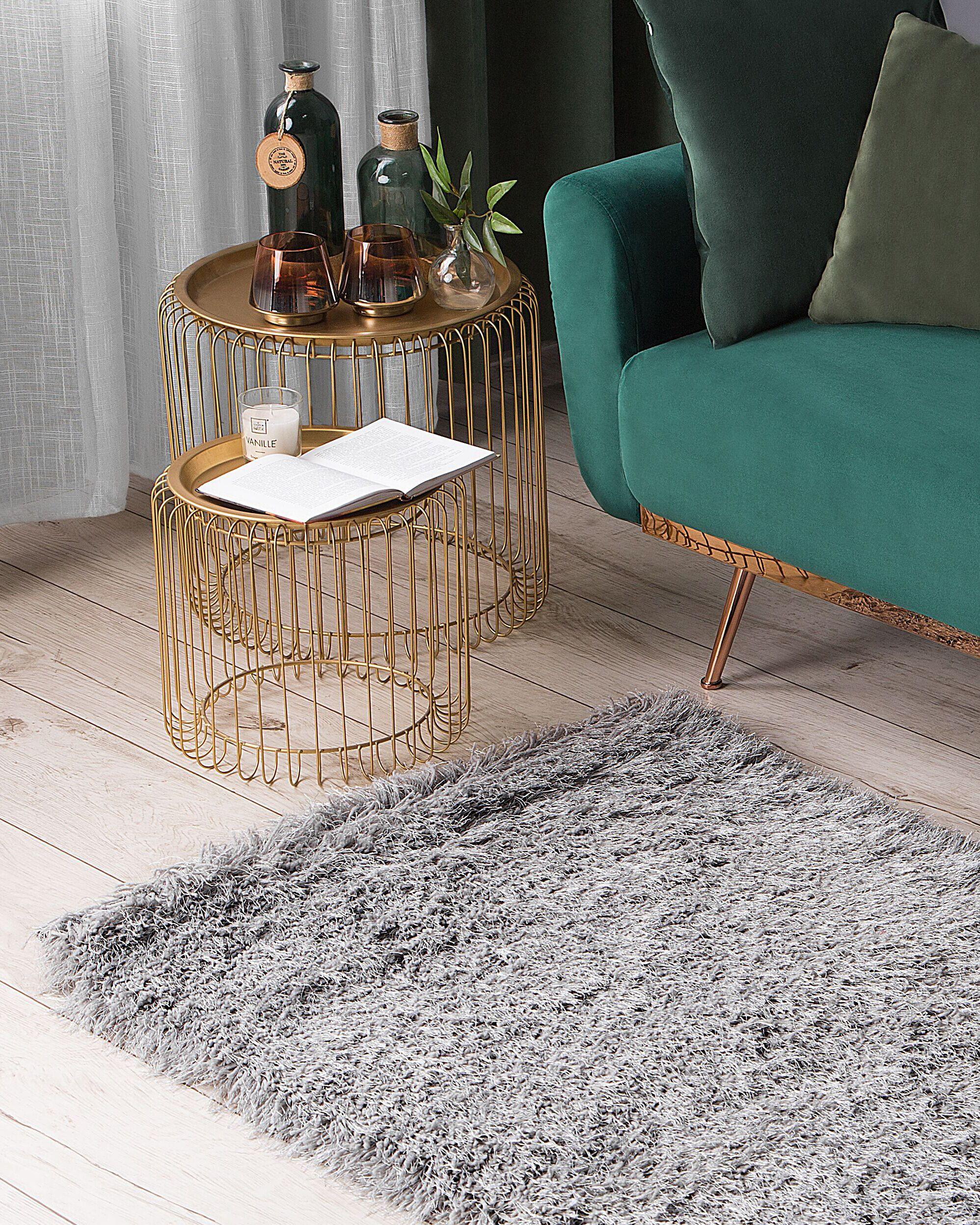 Beliani Tapis en Polyester Moderne CIDE  