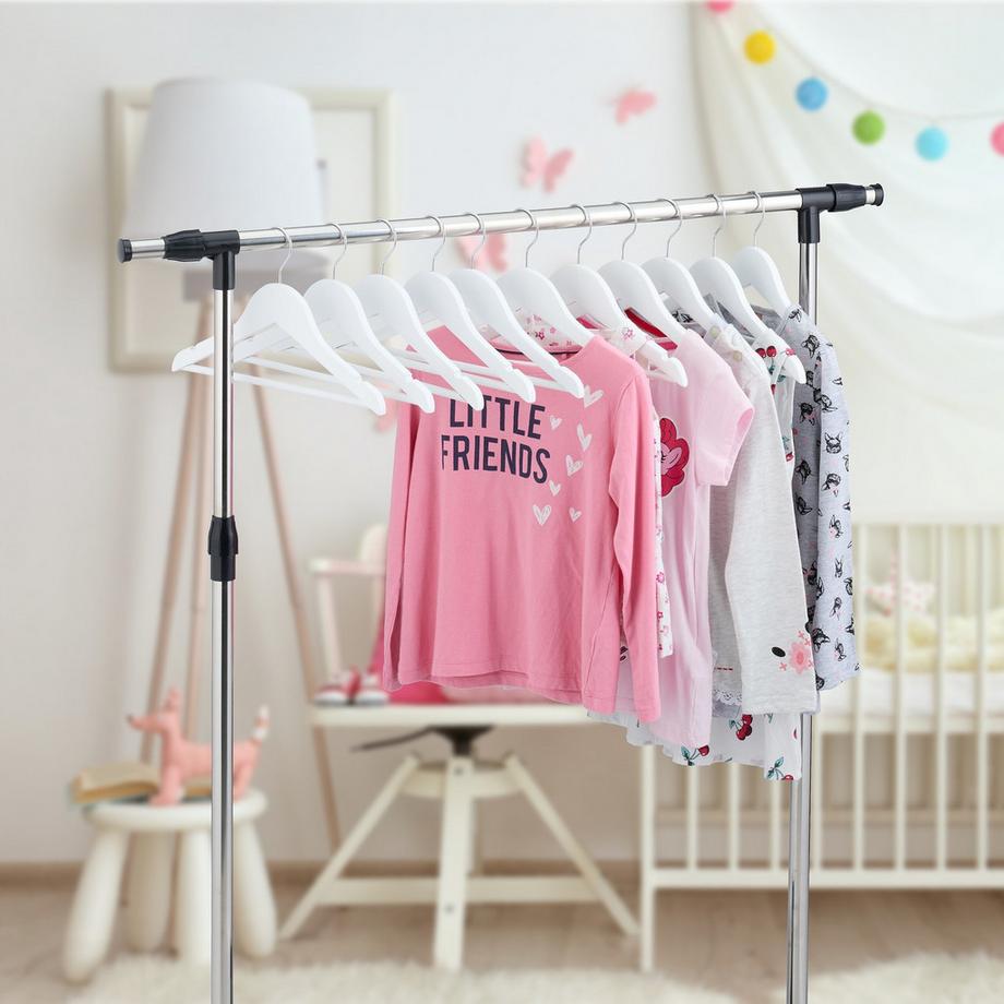 B2X Set di 20 grucce in legno per bambini  