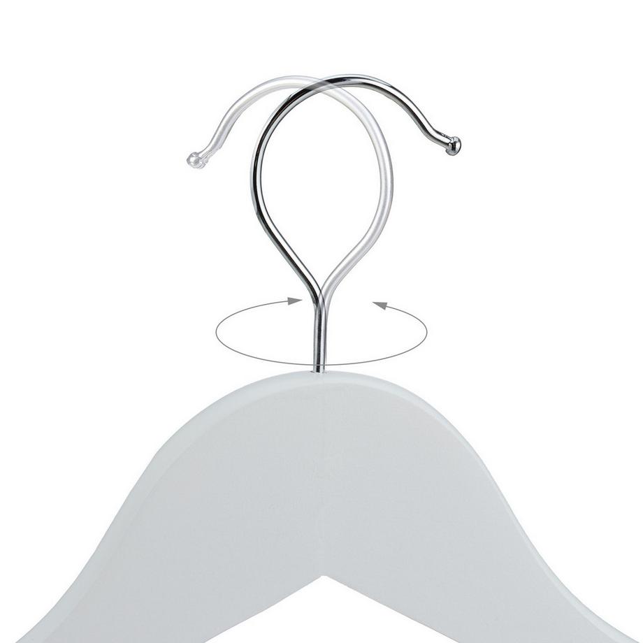 B2X Set di 20 grucce in legno per bambini  