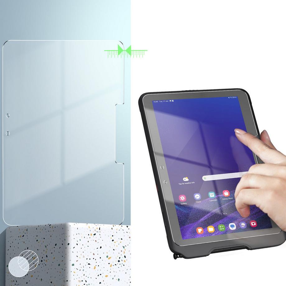 Avizar  Verre trempé Galaxy Tab Active 4 Pro 