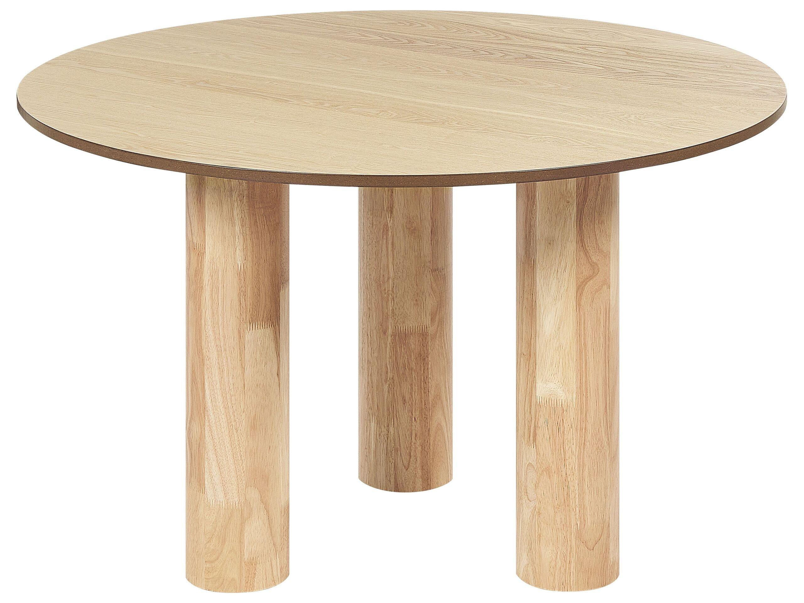 Beliani Table de repas en MDF Rustique ORIN  