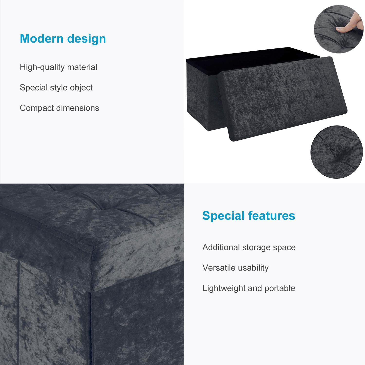 Intirilife Pouf Pieghevole  