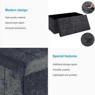 Intirilife Pouf Pieghevole  